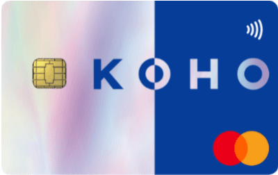 Carte de crédit prépayée KOHO Mastercard Premium